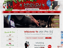 Tablet Screenshot of minnesotaprodj.com